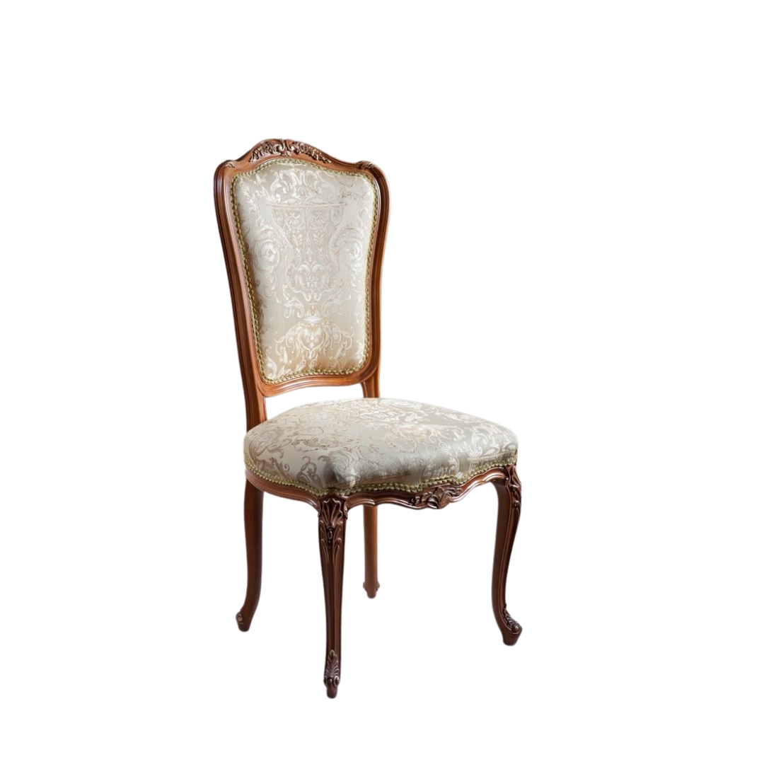 Minimalist Dining Chair — Natural Oak Wood
