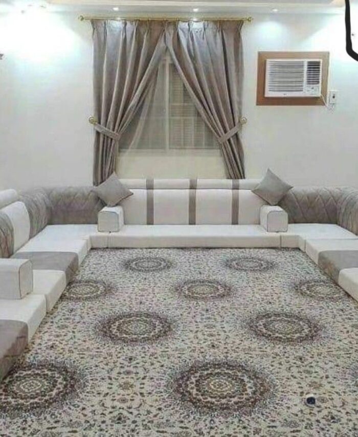 Classic Majlis Set — Cream & Gold