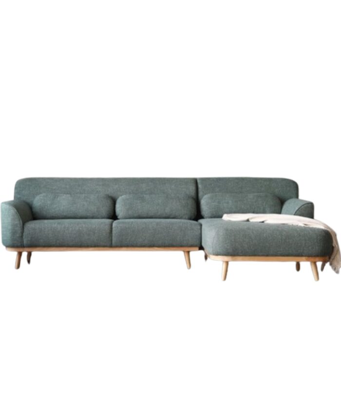 Elite Wooden Sofa Set — Carved Frame