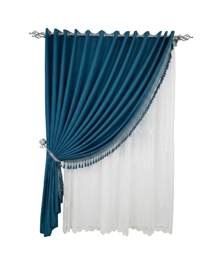 Majestic Blue Curtain