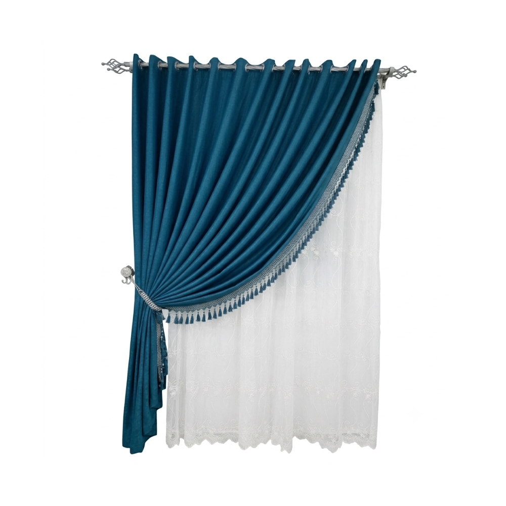 Majestic Blue Curtain