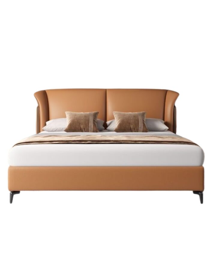 Imperial Platform Bed — Dark Walnut