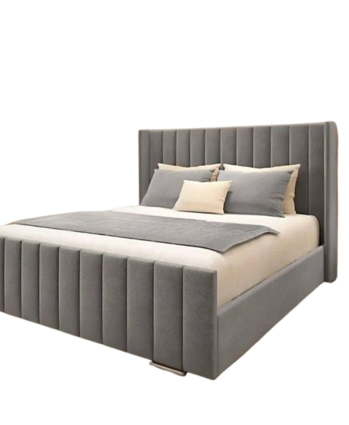Elite Carved Bed — Ivory White